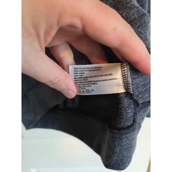 Greg Norman blue soft fleece quarter zip medium - Picture 2 of 5